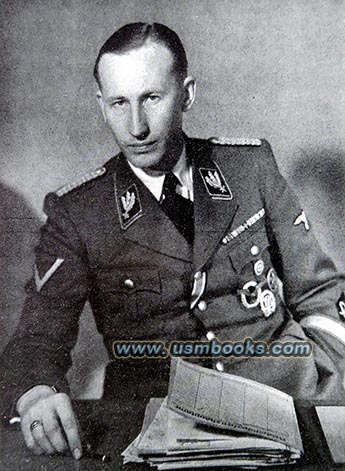 Acting Reichsprotector and SS General Reinhard Heydrich