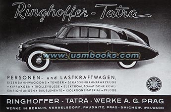 1941 Nazi TATRA advertising