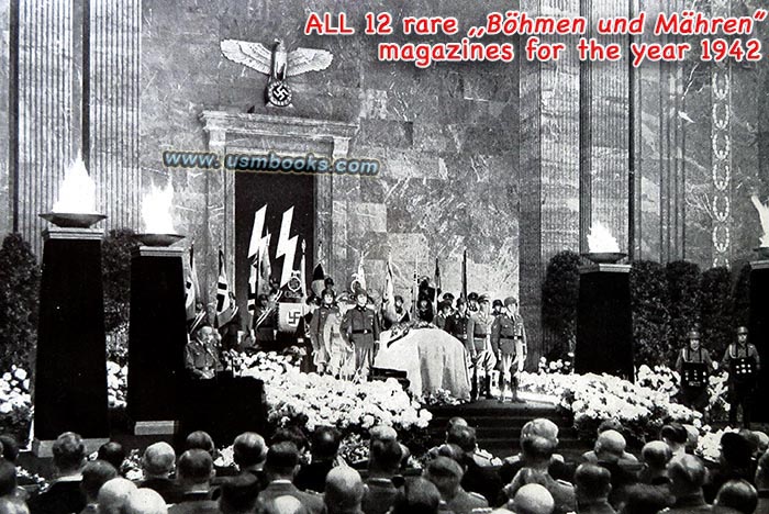 Heydrich State Funeral reichschancellery Berlin