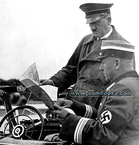 Dr. Fritz Todt and Adolf Hitler