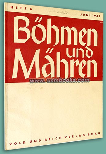 June 1942 Bohhmen und Mahren, Heydrich funeral issue