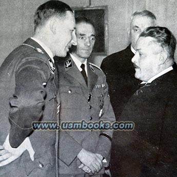 SS-Obergruppenführer Reinhard Heydrich, Staatssekretär SS-Gruppenführer Karl Hermann Frank