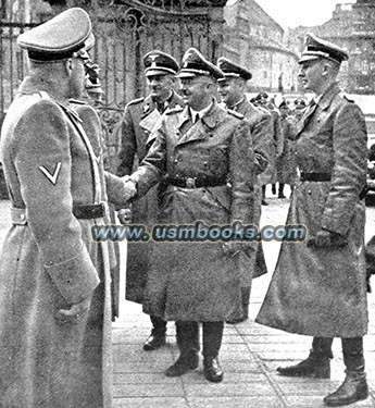 Heinrich Himmler in Prague