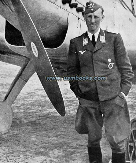 Luftwaffe pilot Reinhard Heydrich, Heydrich, Jagdflieger Heydrich