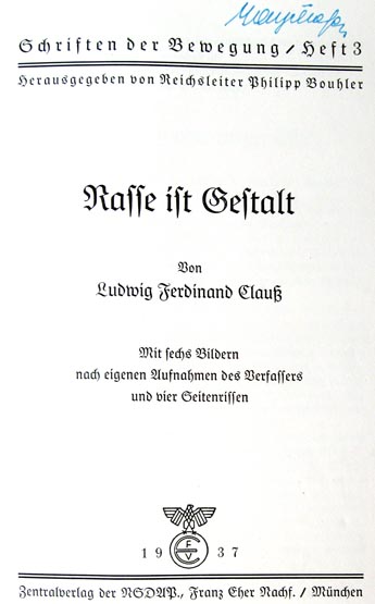 Publications of the Nazi Movement
