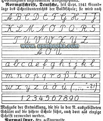 Deutsche Normalschrift, Stterlinschrift