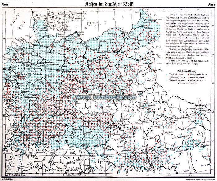 different races in Grossdeutschland