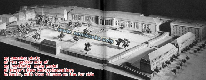 architectural model of the New Reichschancellery