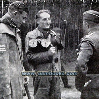 Luftwaffe pilots with ammo cans