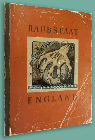 Raubstaat England, Cigaretten Bilderdienst Hamburg 1941