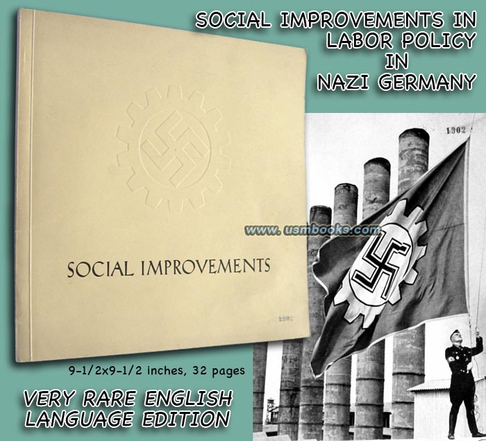 DAF book on the Social Improvements in Germany under the Nazis