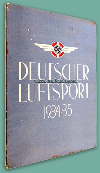 Deutscher Luftsport 1934/35 DLV photo magazine