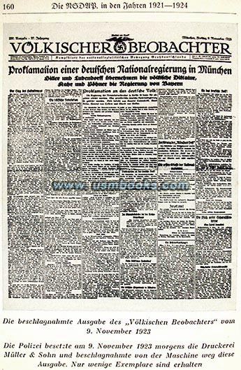 Vlkischer Beobachter Nazi newspaper