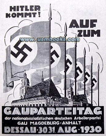 Gauparteitag Dessau August 1930