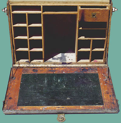 Topham Adjutant's desk - front