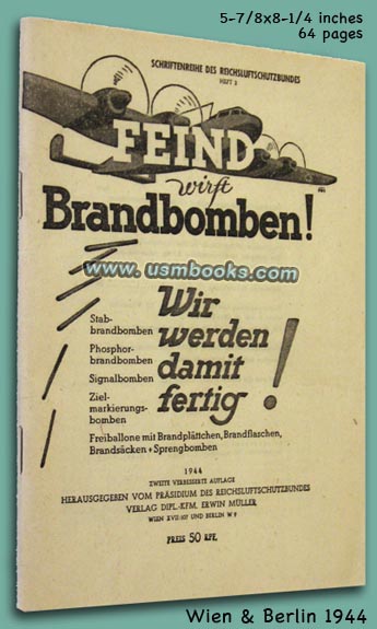 Feind wirft Brandbomben! - Wir werden damit fertig! 