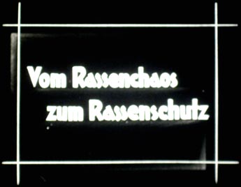 Vom Rassenchaos zum Rassenschutz (From Racial Chaos to Racial Protection)