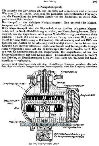 Nazi airplane navigation parts