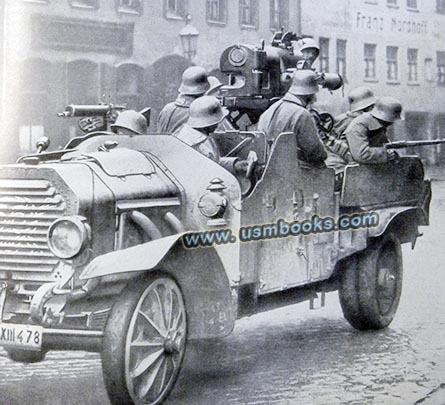 well armed Freikorps fighters