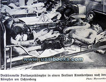 wounded Freikorps fighters