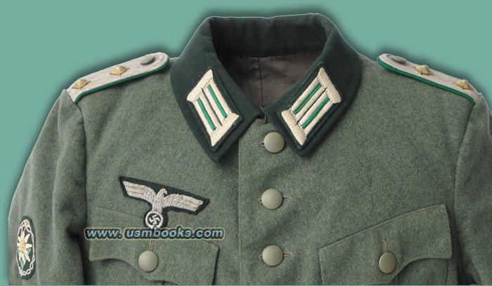 Nazi Gebirgsjäger Officer’s Field Tunic