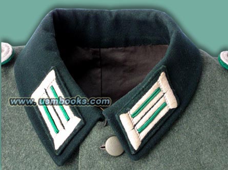 Gebirgsjäger Officer’s Field Tunic collar tabs