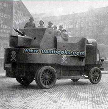 Freikorps armored car