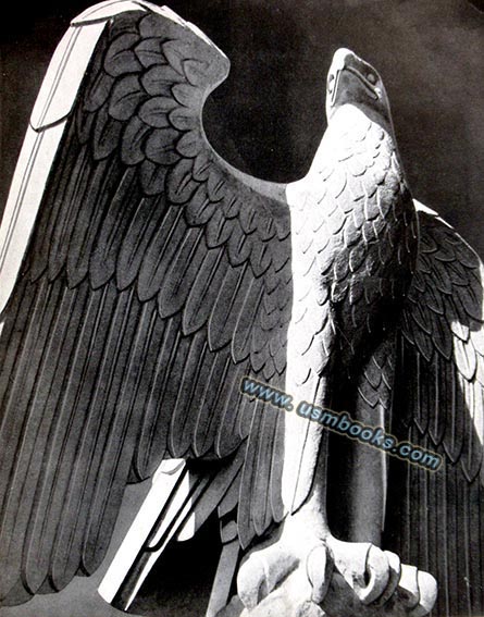 Nazi eagle sculpture