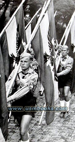 HJ flags, HJ uniforms