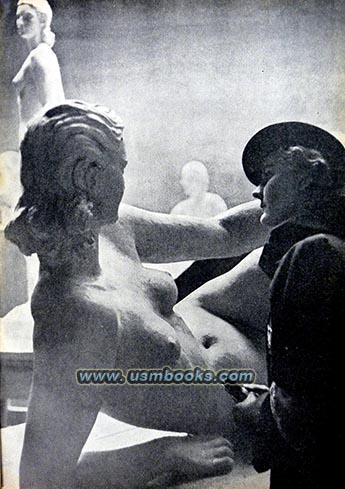 Nazi nude sculpture, art appreciation for German youth