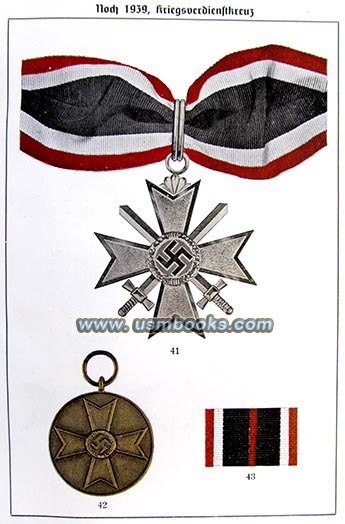 1939 Kriegsverdienstkreuz, Nazi War Merit Cross