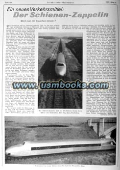 Zeppelin high-speed train