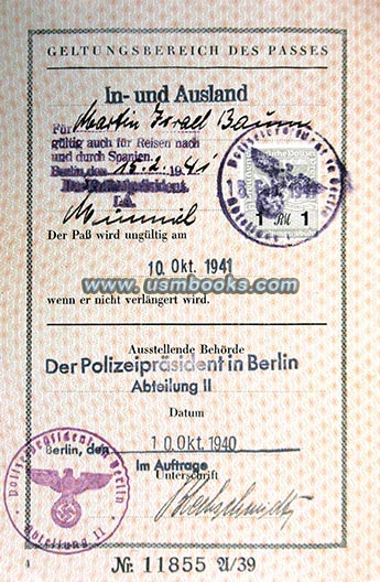 Polizeiprsident in Berlin Abteilung II