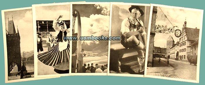 nazi-kdf-postcards-lot-of-15