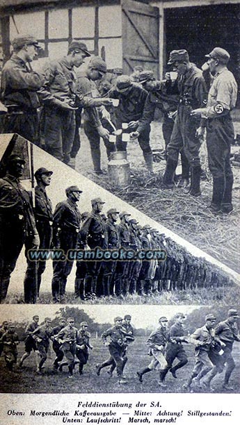 Nazi storm trooper training