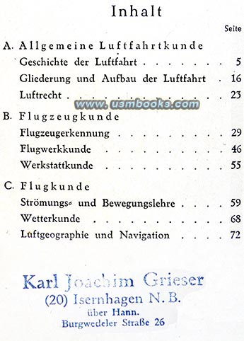 NSFK Luftfahrtkunde volume 2, 1943</b>