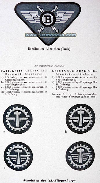 Nazi NSFK badges