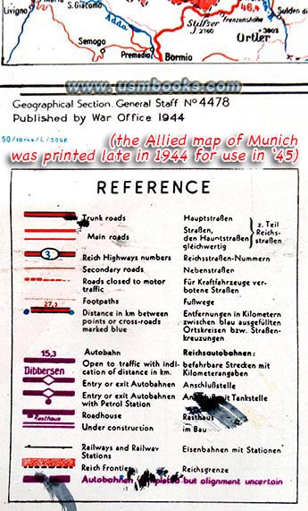 Nazi map BAYERN