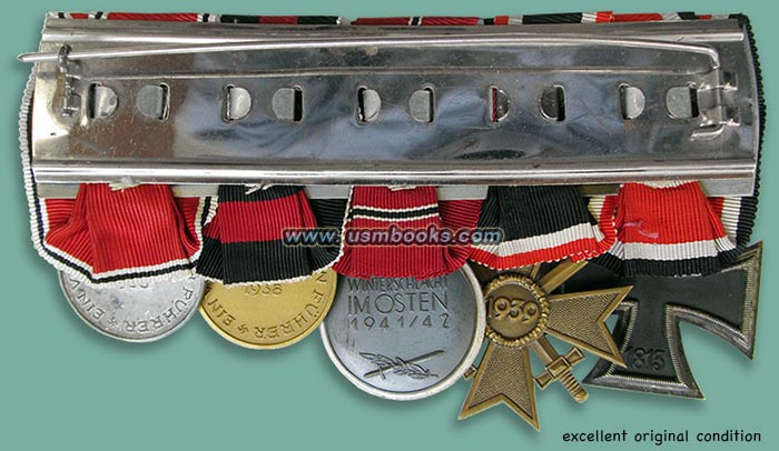 Nazi 5 medal bar
