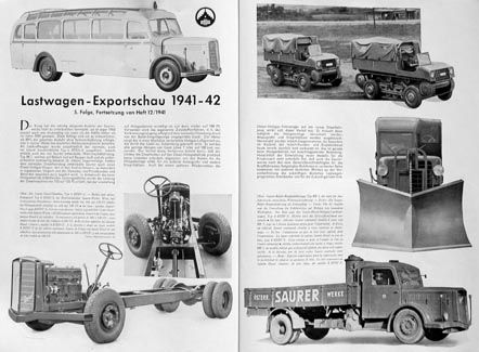 Nazi German trucks