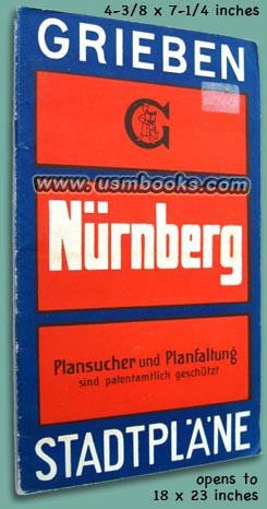 Grieben map of Nürnberg