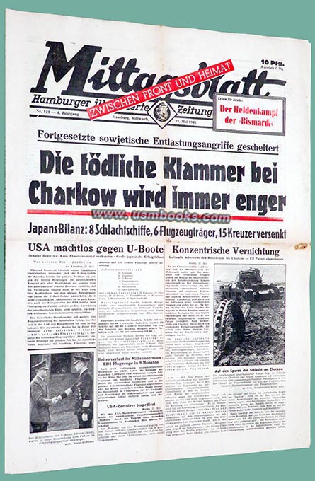 Hamburger Illustrierte Zeitung afternoon edition 27 May 1942