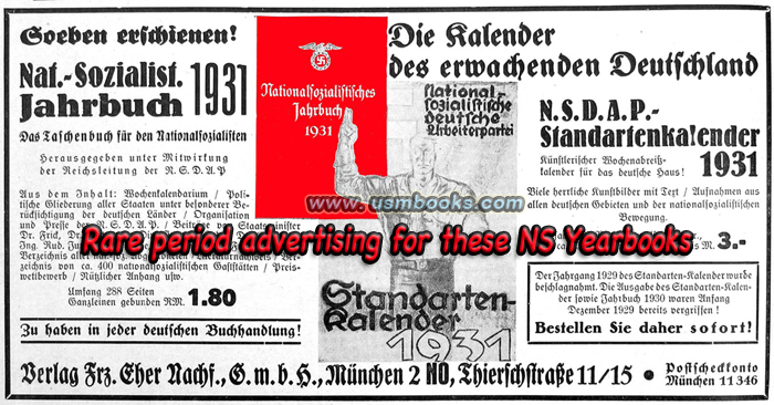 NS Jahrbuch advertising