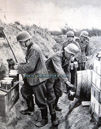 Wehrmacht trenches at Leningrad