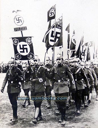 Nazi swastika standard