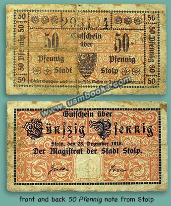 1918 Notgeld Stolp