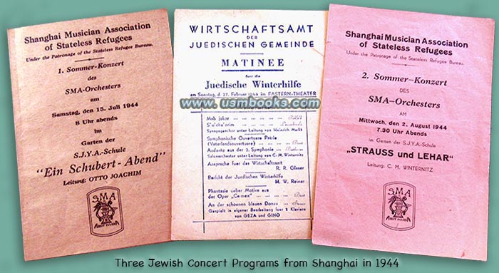 Shanghai Musicians Association of Stateless Refugees 1944