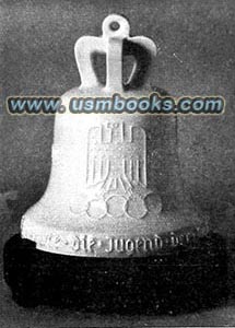 1936 porcelain Olympic Bell