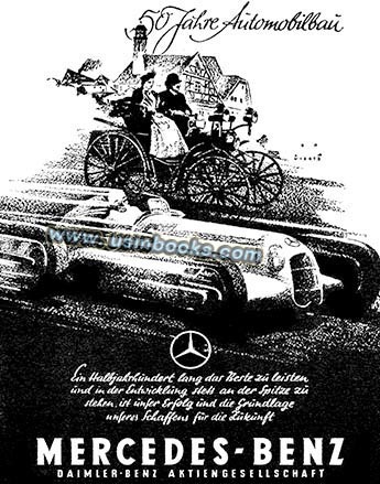 1936 Mercedes-Benz advertising