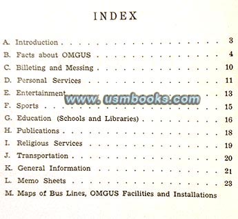 OMGUS Facts you want to know, February 1946